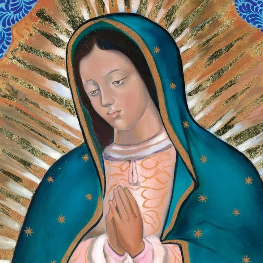 Bendición de la Virgen de Guadalupe