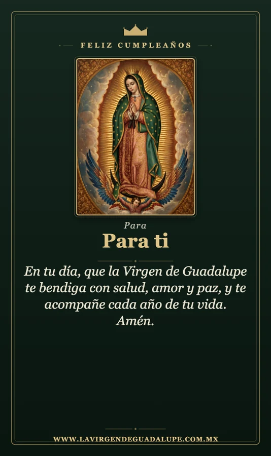 Bendición de la Virgen de Guadalupe, diseño HD