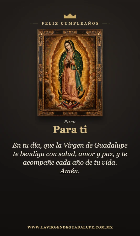 Bendición de la Virgen de Guadalupe, diseño Retablo